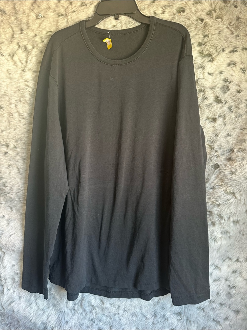 277.  Lululemon All Yours long-sleeve shirt mens large/xlarge black